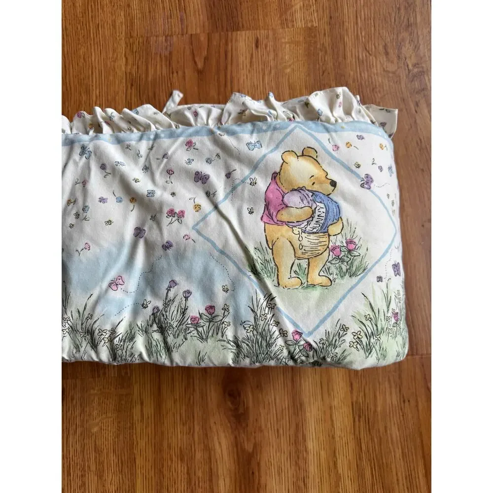 1990s Winnie the Pooh Nursery Bedding Set - 7 pieces